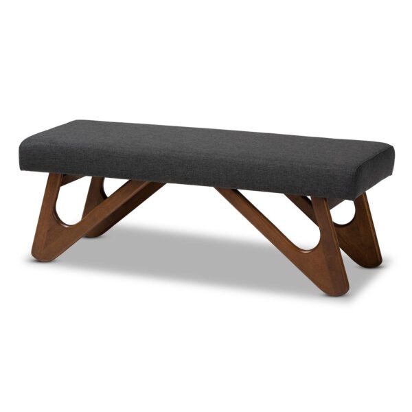 Baxton Studio Rika Padded Bench