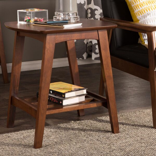 Baxton Studio Sacramento Mid-Century End Table