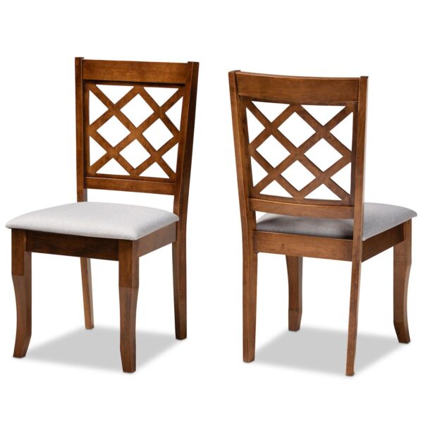 Baxton Studio Verner Dining Chair 2-piece Set