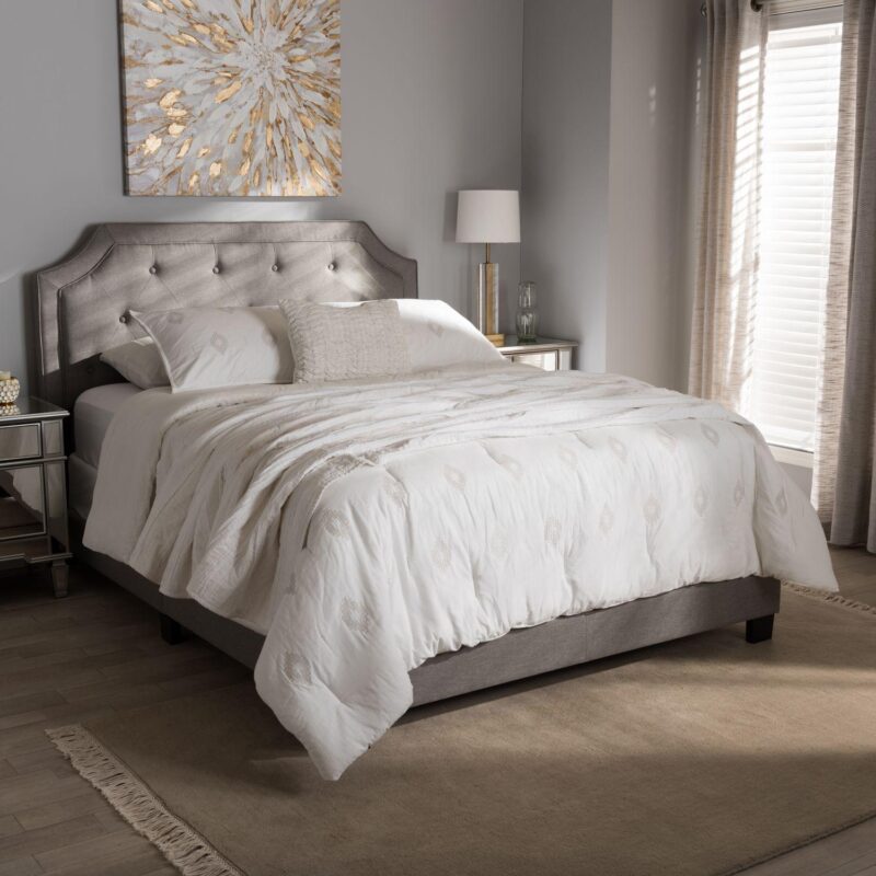 Baxton Studio Willis Tufted Bed - Image 8