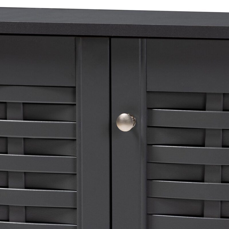 Baxton Studio Winda Shoe Storage Cabinet - Image 6