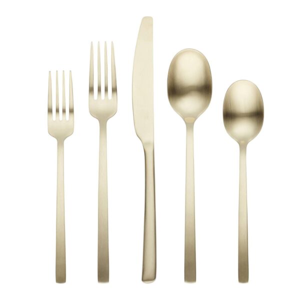 Beacon Champagne Satin 20-pc. Flatware Set