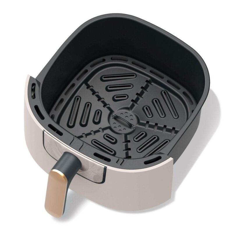 Beautiful 6 Qt Air Fryer with TurboCrisp Technology and Touch-Activated Display, Porcini Taupe by Drew Barrymore - Image 7