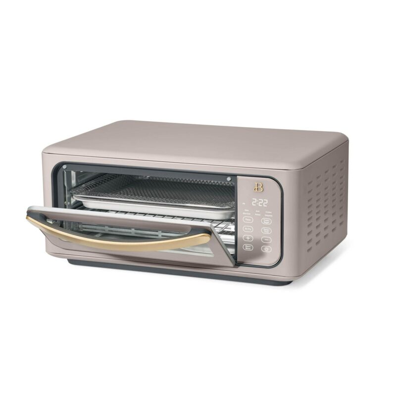 Beautiful Infrared Air Fry Toaster Oven, 9-Slice, 1800 W, Porcini Taupe by Drew Barrymore - Image 9