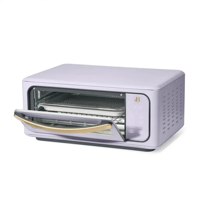 Beautiful Infrared Air Fry Toaster Oven, 9-Slice, 1800 W, Lavender by Drew Barrymore - Image 5