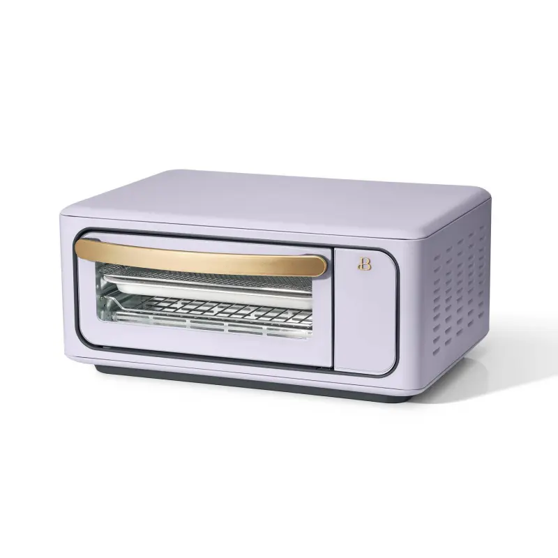 Beautiful Infrared Air Fry Toaster Oven, 9-Slice, 1800 W, Lavender by Drew Barrymore - Image 4