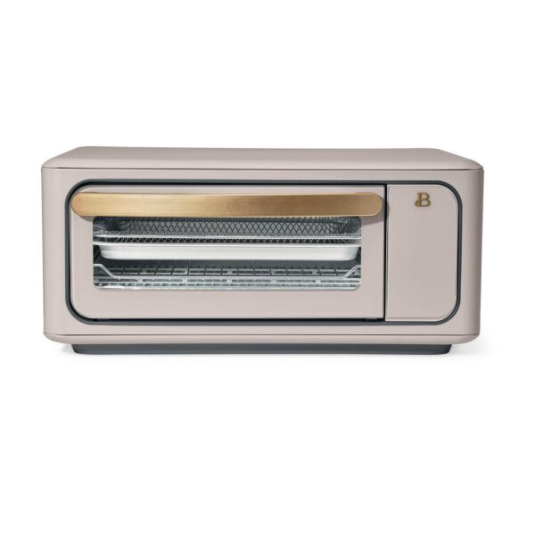 Beautiful Infrared Air Fry Toaster Oven, 9-Slice, 1800 W, Porcini Taupe by Drew Barrymore