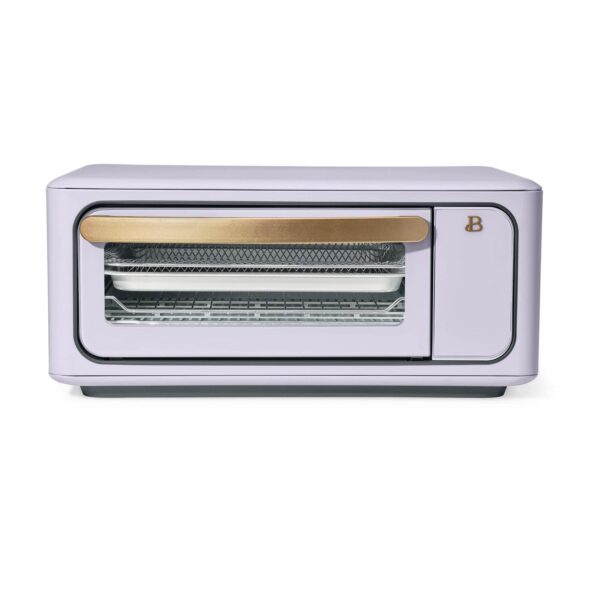 Beautiful Infrared Air Fry Toaster Oven, 9-Slice, 1800 W, Lavender by Drew Barrymore