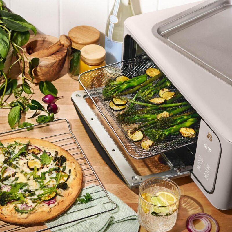 Beautiful Infrared Air Fry Toaster Oven, 9-Slice, 1800 W, Porcini Taupe by Drew Barrymore - Image 4