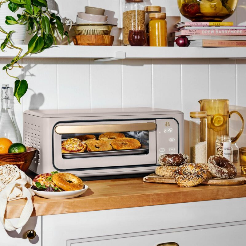 Beautiful Infrared Air Fry Toaster Oven, 9-Slice, 1800 W, Porcini Taupe by Drew Barrymore - Image 11