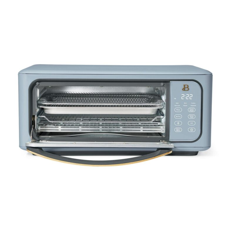 Beautiful Infrared Air Fry Toaster Oven, 9-Slice, 1800 W, Cornflower Blue by Drew Barrymore - Image 11