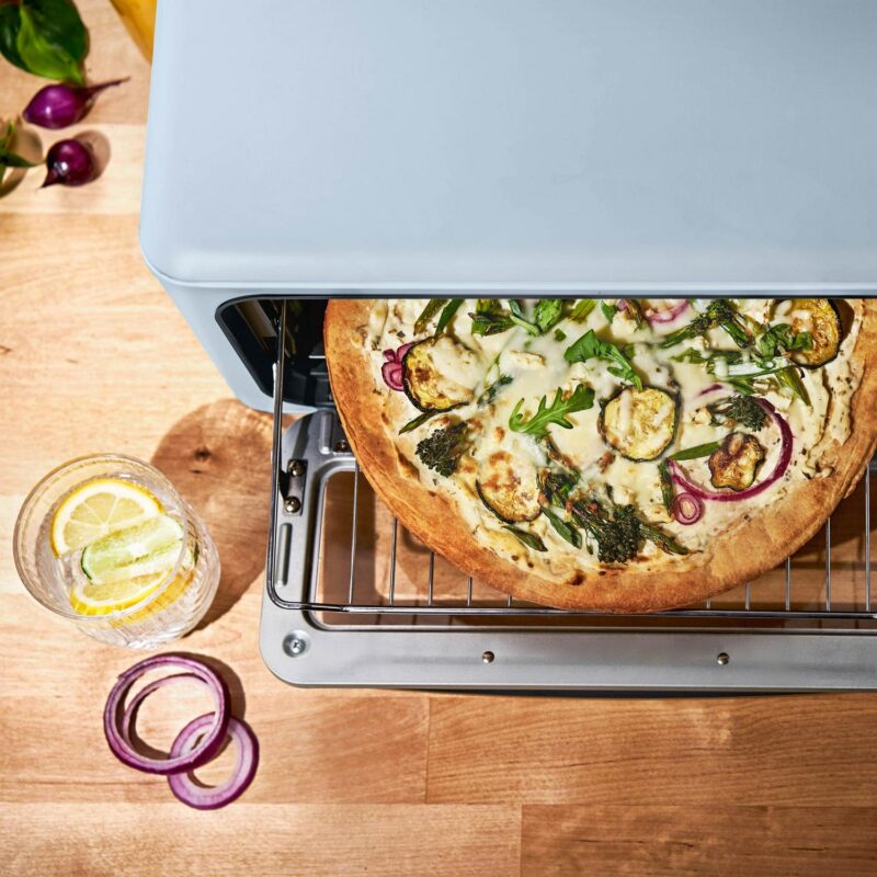 Beautiful Infrared Air Fry Toaster Oven, 9-Slice, 1800 W, Cornflower Blue by Drew Barrymore - Image 10