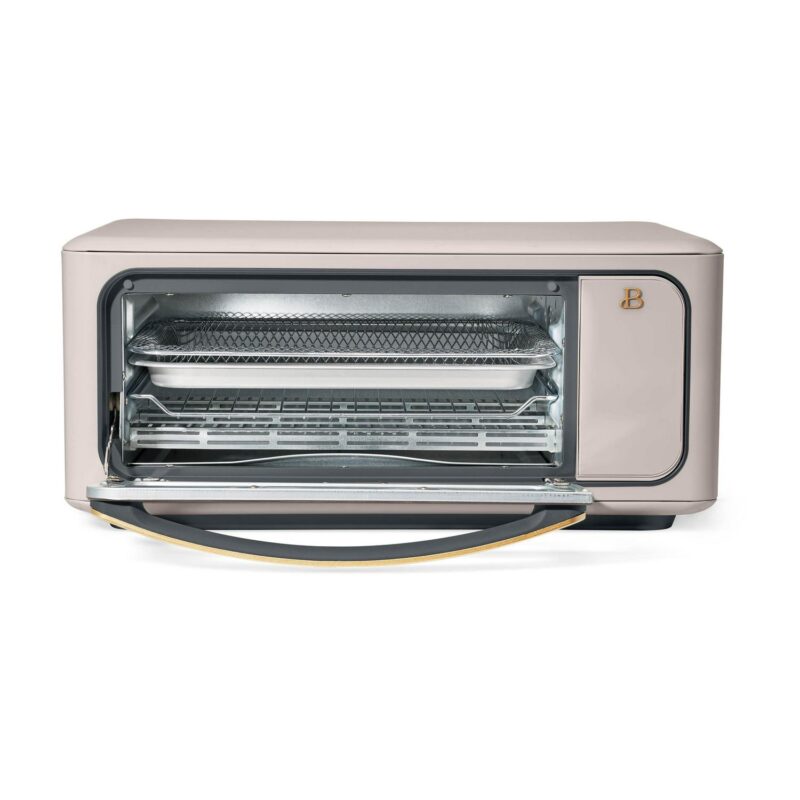 Beautiful Infrared Air Fry Toaster Oven, 9-Slice, 1800 W, Porcini Taupe by Drew Barrymore - Image 5