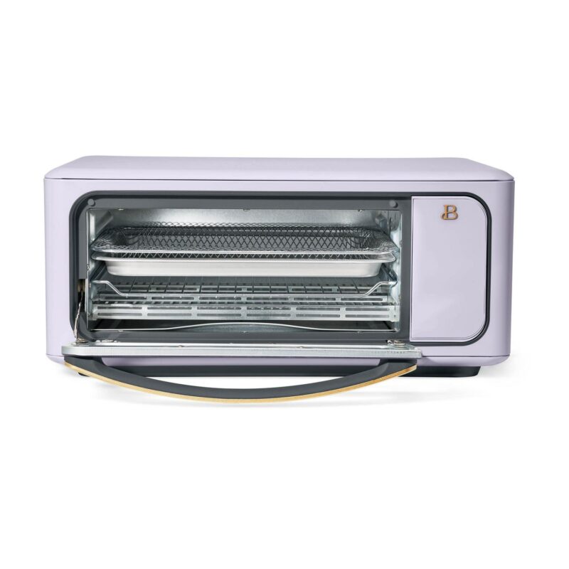 Beautiful Infrared Air Fry Toaster Oven, 9-Slice, 1800 W, Lavender by Drew Barrymore - Image 3