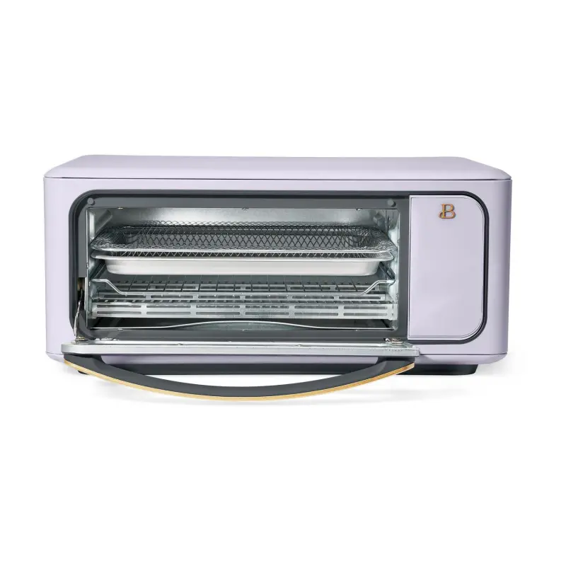 Beautiful Infrared Air Fry Toaster Oven, 9-Slice, 1800 W, Lavender by Drew Barrymore - Image 3