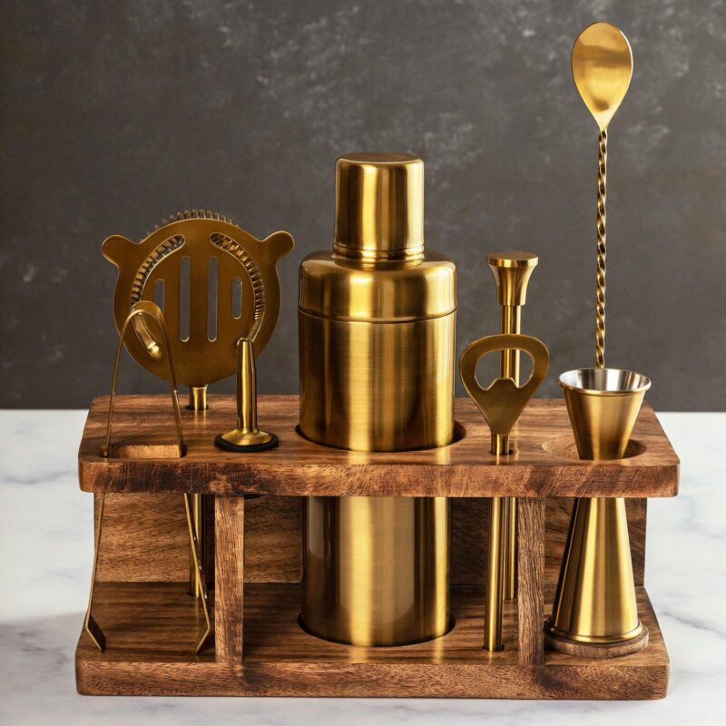 Belaire Bar Tools Set - Gold - Image 3