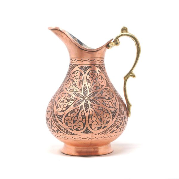 Beldinest Hand Chiseled Copper Jug