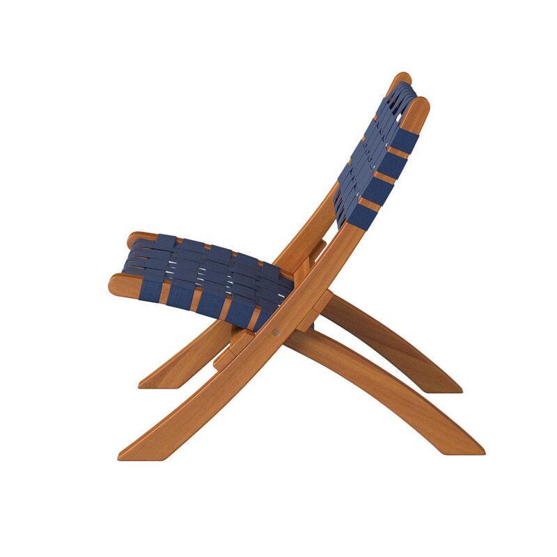 Belkene Home Sava Indoor / Outdoor Folding Patio Chair - Image 2