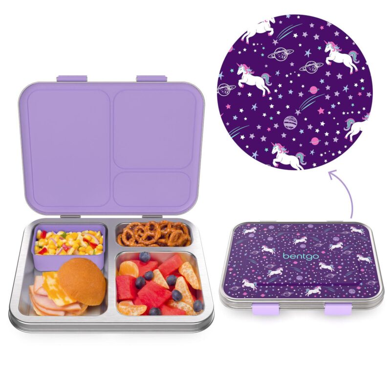 Bentgo Kids Prints Stainless Steel Lunch Box - Image 3