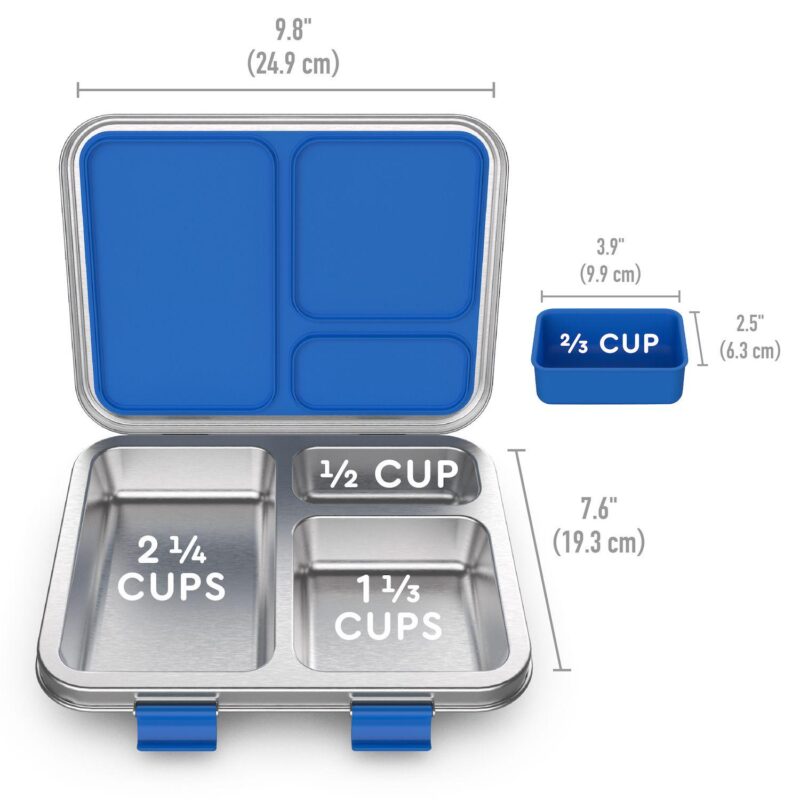 Bentgo Kids Stainless Steel Leak-Resistant Lunch Box - Image 5