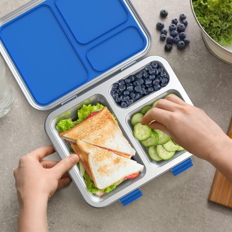 Bentgo Kids Stainless Steel Leak-Resistant Lunch Box - Image 3
