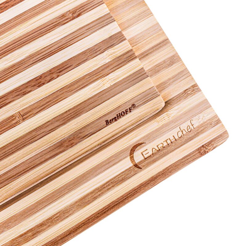 BergHOFF 6-pc. Bamboo Prep Board and Gold Scissors Set - Image 6