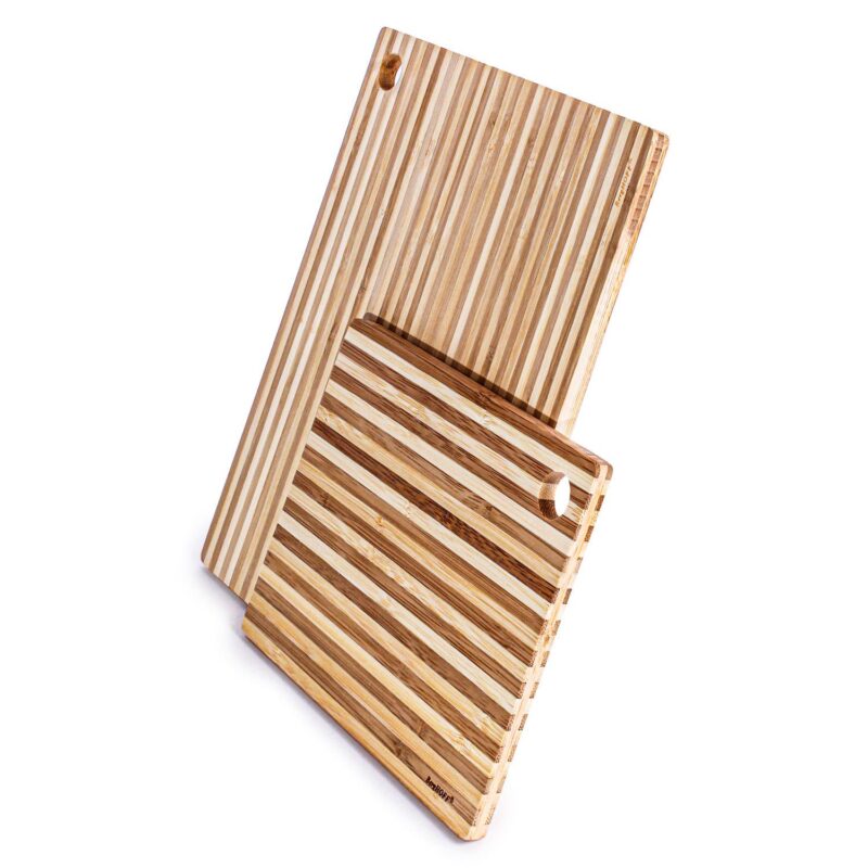BergHOFF 6-pc. Bamboo Prep Board and Gold Scissors Set - Image 5