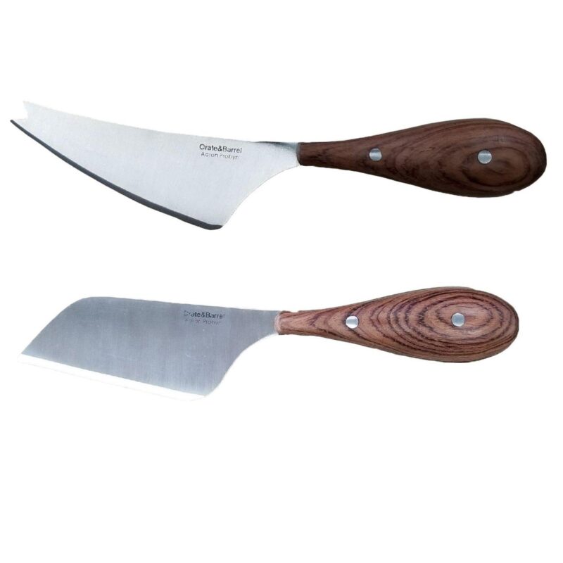 BergHOFF Aaron Probyn 3-Piece Cheese Knife and Round Bamboo Cutting Board Set - Image 5