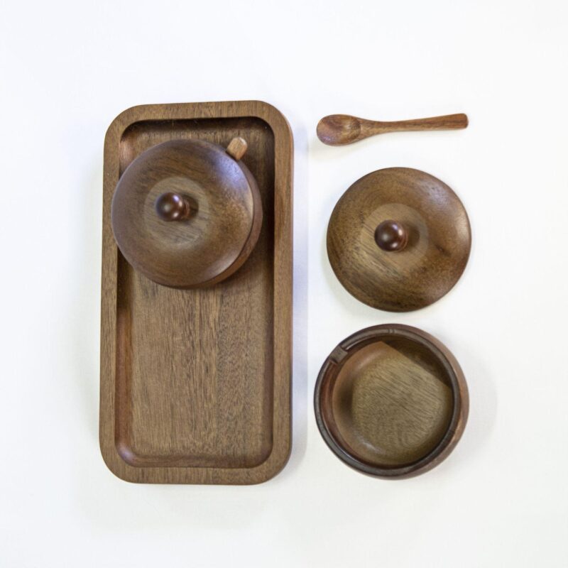 BergHOFF Acacia Wood Spice Jar Set - Image 4