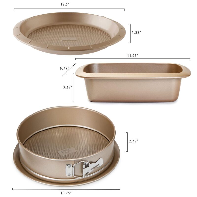 BergHOFF Balance 3-pc. Nonstick Carbon Steel Bake Pan Set - Image 8