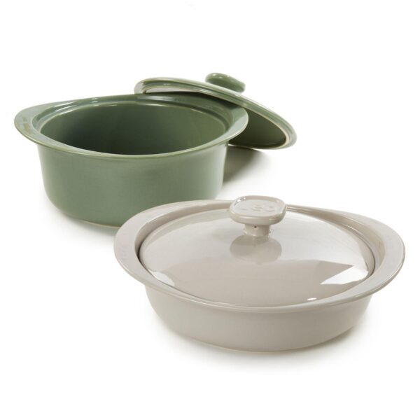 BergHOFF Balance 4-pc. Stone Casserole Dish Set with Covers