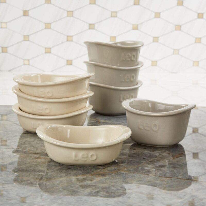 BergHOFF Balance 8-pc. Stone Square Ramekin Set - Image 2