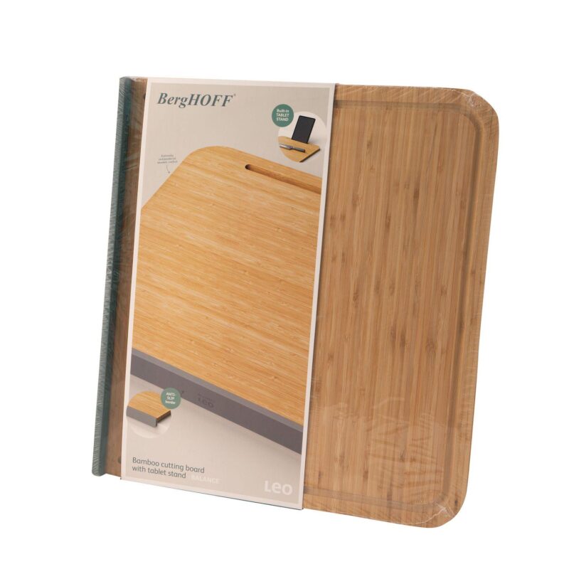 BergHOFF Balance Bamboo Cutting Board with Tablet Stand 17.5 - Image 7