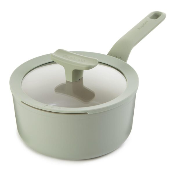 BergHOFF Balance Nonstick Ceramic Saucepan with Glass Lid