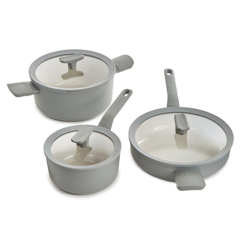 BergHOFF Balance Nonstick Ceramic Saucepan with Glass Lid - Image 9