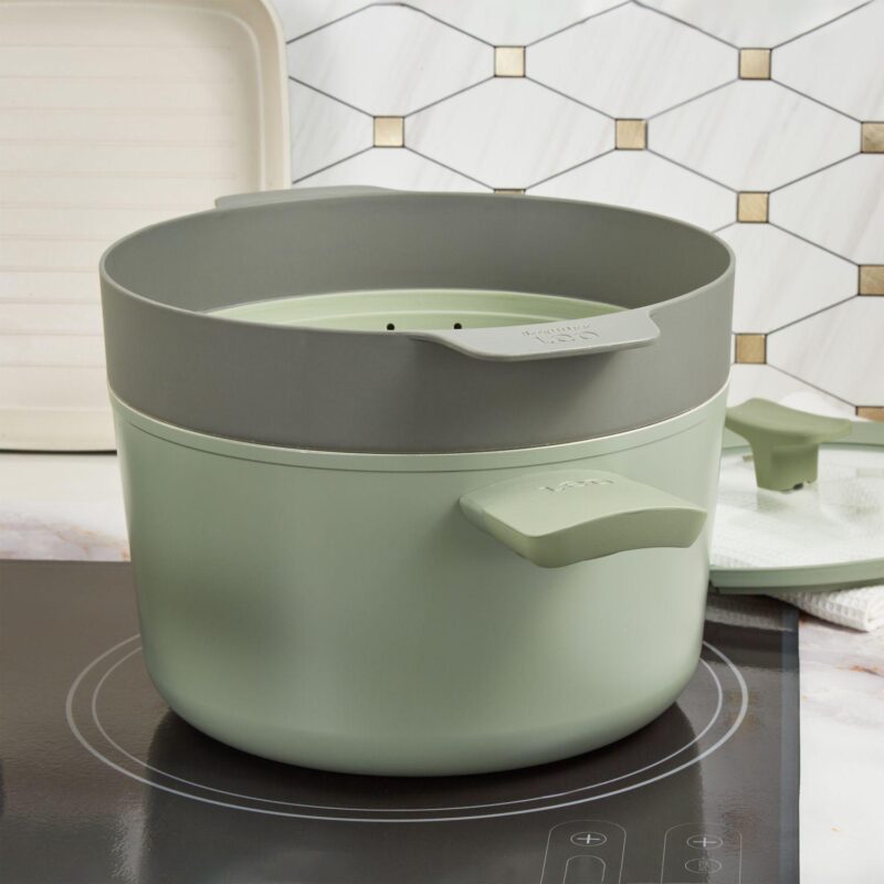 BergHOFF Balance Nonstick Ceramic Stockpot with Glass Lid - Image 5