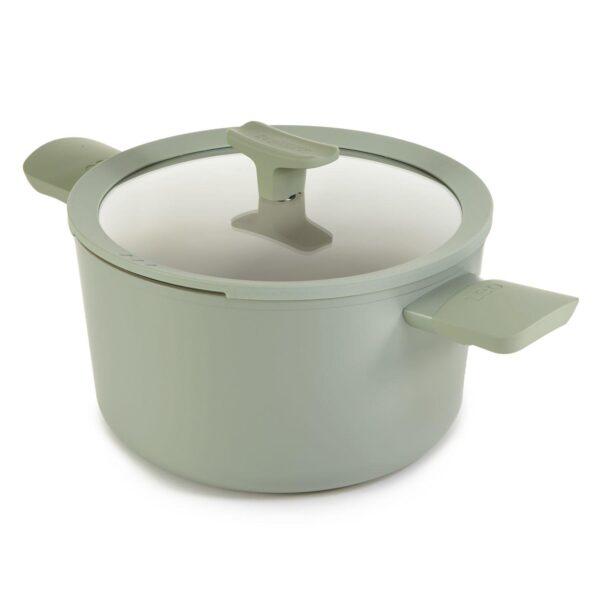 BergHOFF Balance Nonstick Ceramic Stockpot with Glass Lid