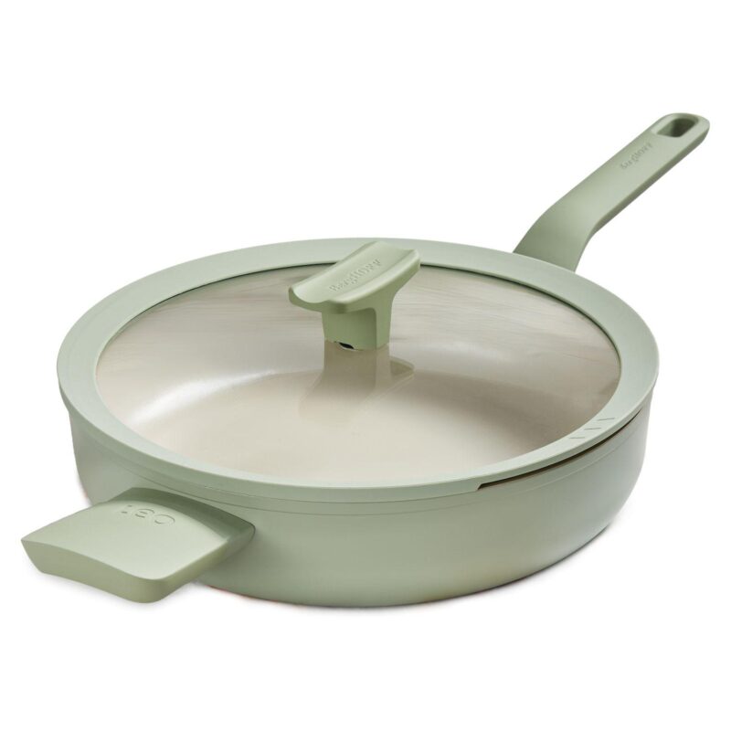 BergHOFF Balance Nonstick Ceramic Saut Pan with Glass Lid - Image 9
