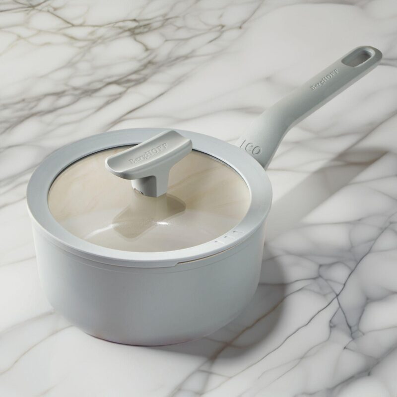BergHOFF Balance Nonstick Ceramic Saucepan with Glass Lid - Image 2