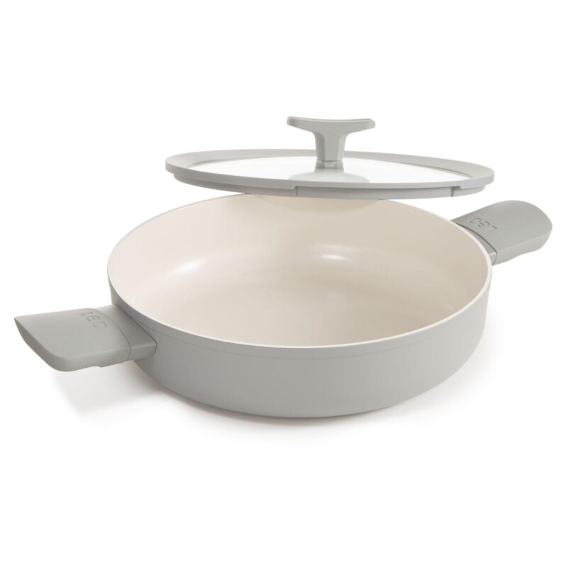 BergHOFF Balance Nonstick Ceramic Saut Pan with Glass Lid - Image 9