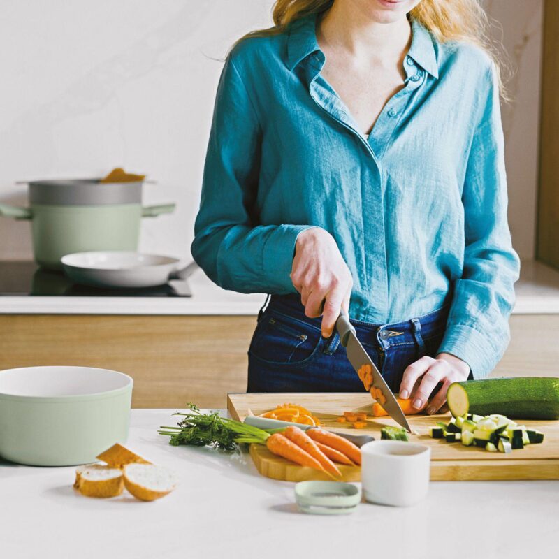 BergHOFF Balance Nonstick Stainless Steel 6-piece Knife Block Set - Image 10