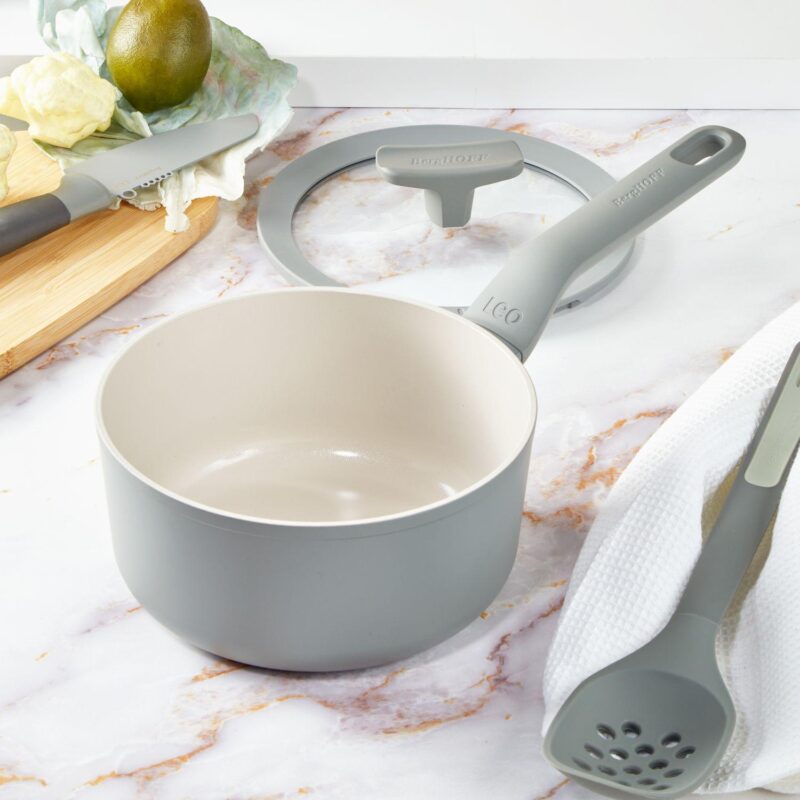 BergHOFF Balance Nonstick Ceramic Saucepan with Glass Lid - Image 7