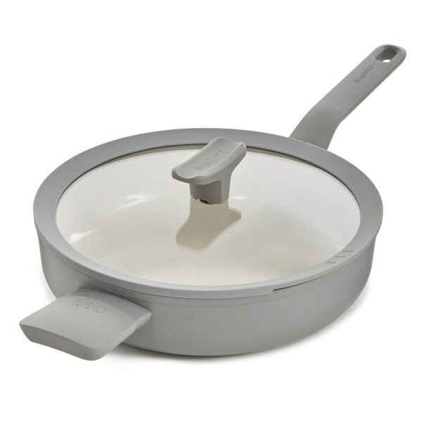 BergHOFF Balance Nonstick Ceramic Saut Pan with Glass Lid