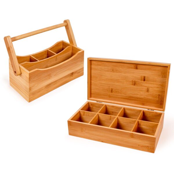 BergHOFF Bamboo 2-Piece Tea Box Set