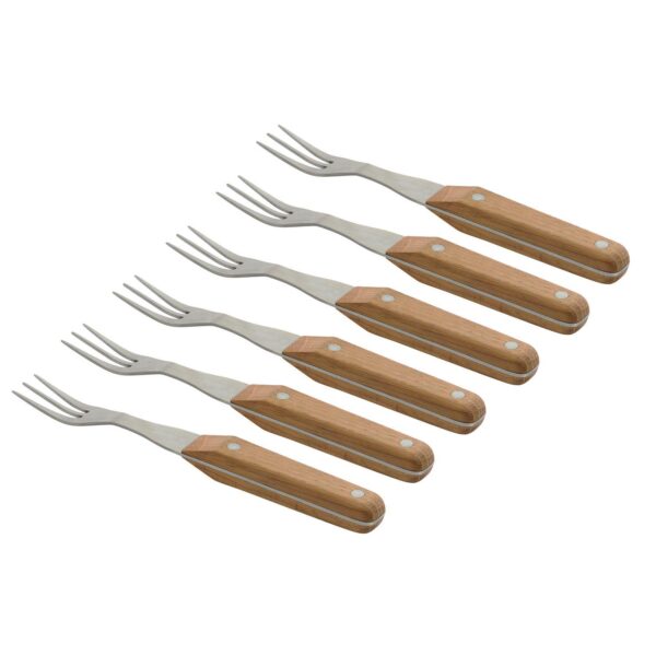 BergHOFF CollectNCook 6-Pack Stainless Steel Steak Fork Set