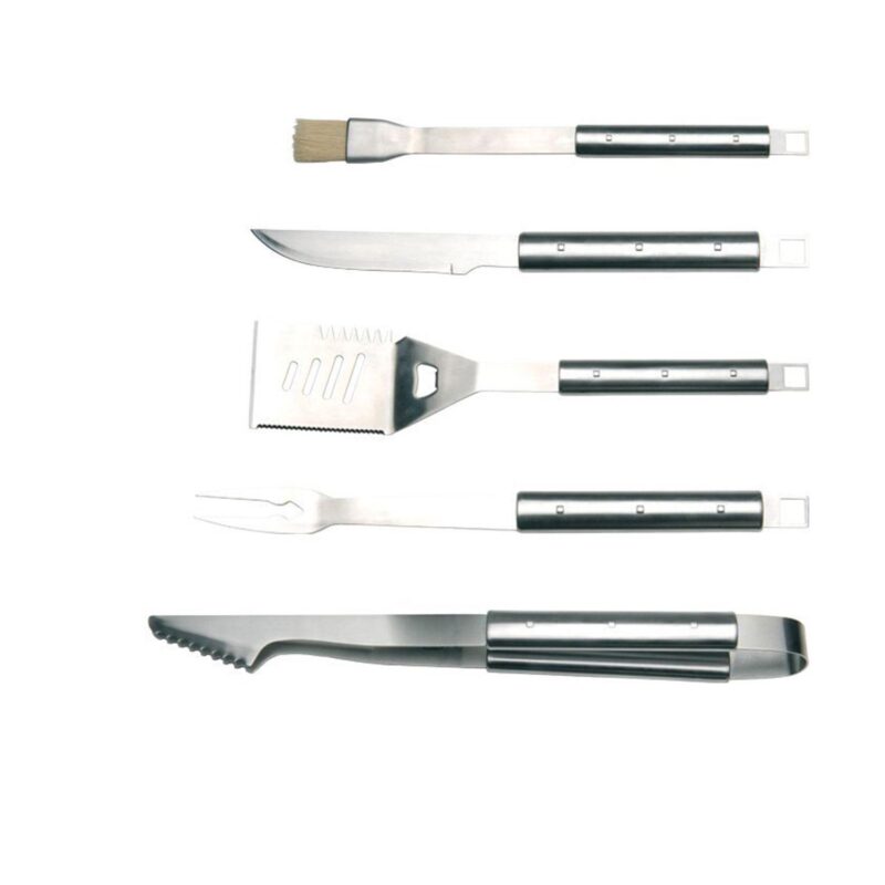 BergHOFF Cubo 6-pc. Stainless Steel BBQ Set with Case
