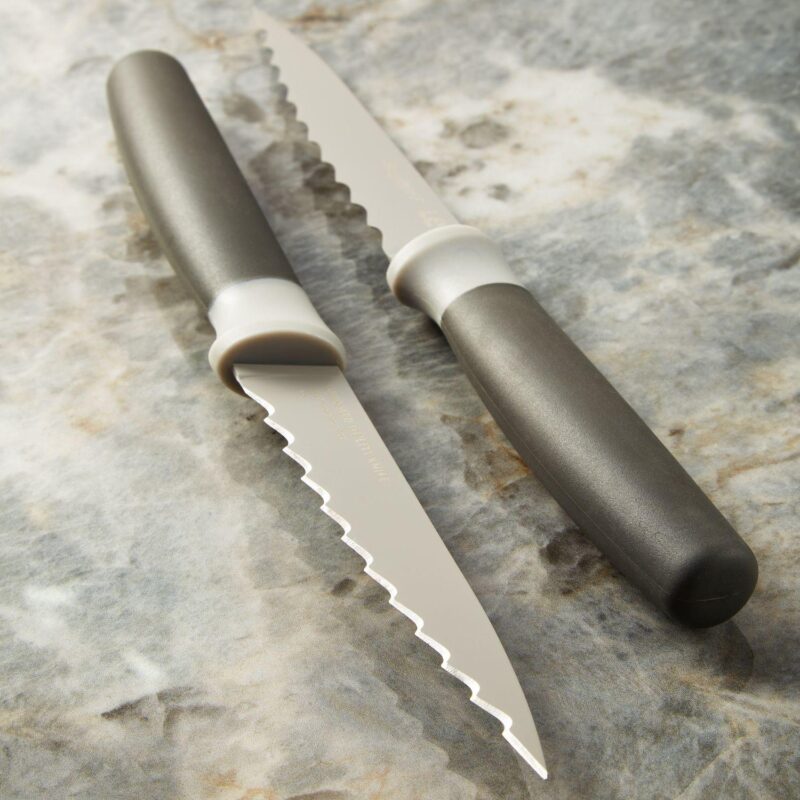 BergHOFF Leo 12-Piece 4.5  Stainless Steel Serrated Steak Knives - Image 4