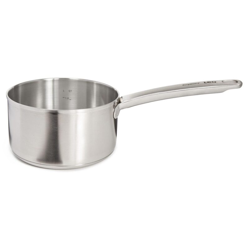 BergHOFF Leo Graphite Recycled 18/10 Stainless Steel Saucepan 6.25 , 1.7qt. - Image 5