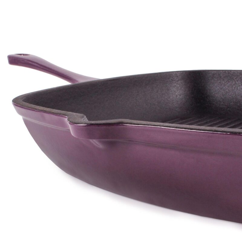 BergHOFF Neo 2-pc. Cast-Iron Frypan and Grill Pan Set - Image 9