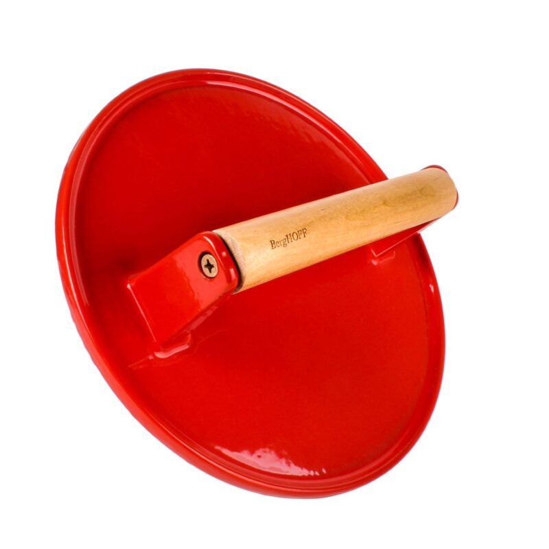 BergHOFF Neo 2-pc. Cast-Iron Frypan and Steak Press Set - Image 5